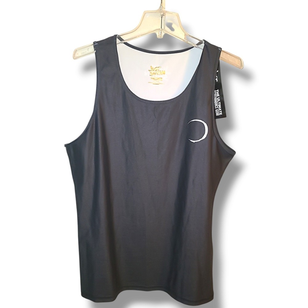 NWT Just Saiyan Skinz Gear Men's Black Anime Athletic Tank Top 3XL Workout Gym